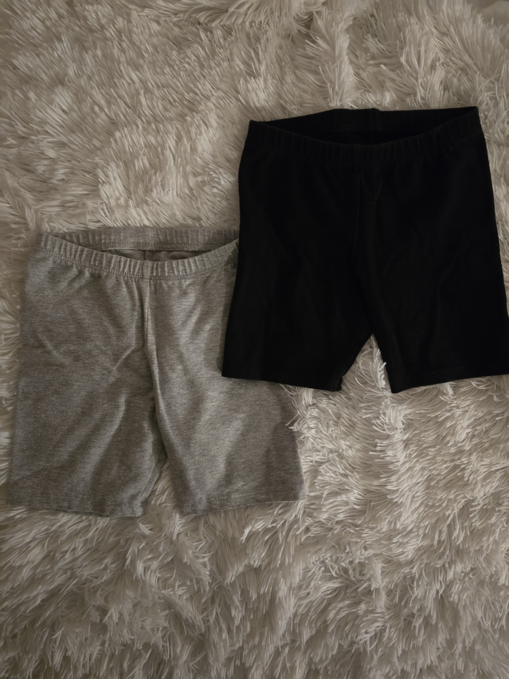 Cat & Jack Kids Bike Shorts - Black & Gray